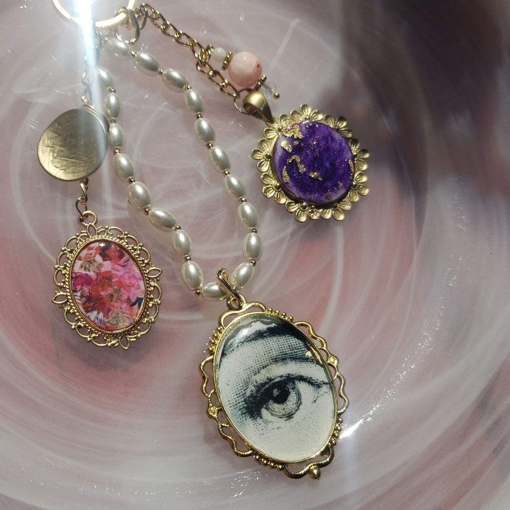 BAG PURSE CHARM KEYCHAIN FORNASETTI COACH BIRKIN ACCESSORY FREE PEOPLE - Picture 3 of 7